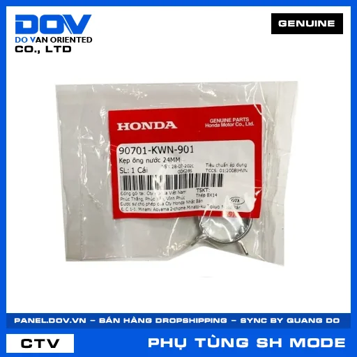 KẸP ỐNG NƯỚC 24MM SH MODE — 90701KWN901