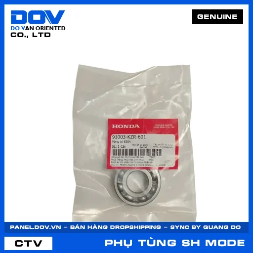 VÒNG BI 6204 SH MODE — 91003KZR601