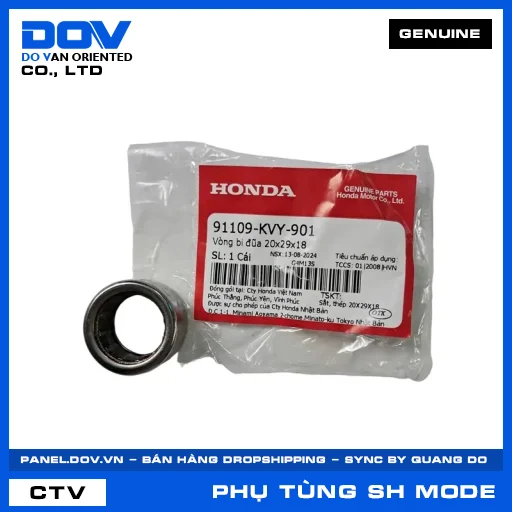 VÒNG BI ĐŨA 20X29X18 SH MODE — 91109KVY901