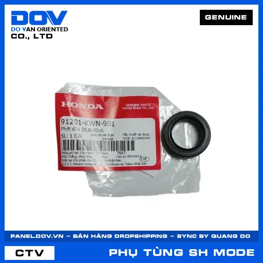 PHỚT DẦU 20.8X32X6 SH MODE — 91201KWN901