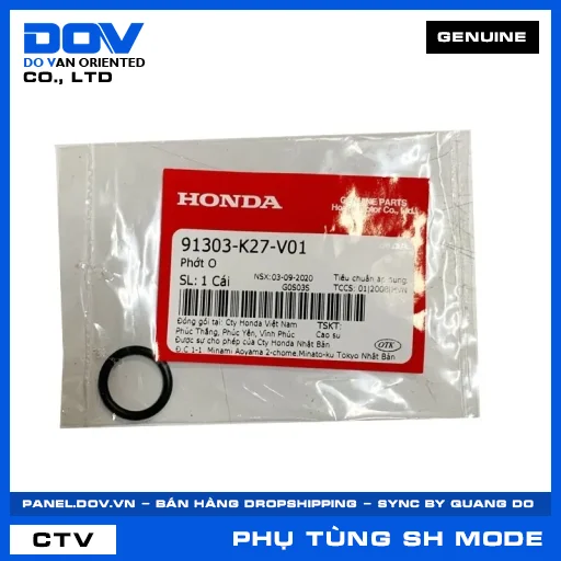 PHỚT O SH MODE — 91303K27V01