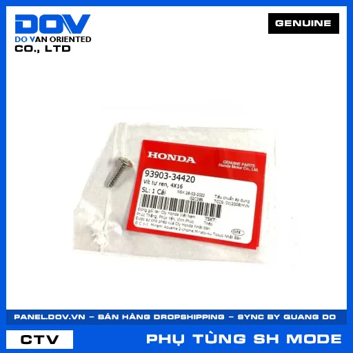 VÍT TỰ REN 4X16 SH MODE — 9390334420