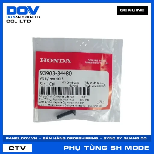 VÍT TỰ REN 4X16 SH MODE — 9390334480