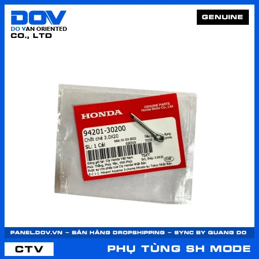 CHỐT CHẺ 3.0X20 SH MODE — 9420130200