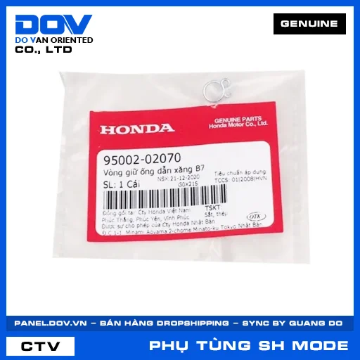 VÒNG GIỮ ỐNG DẪN XĂNG B7 SH MODE — 9500202070