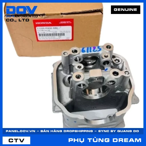 CỤM ĐẦU QUY LÁT DREAM 110 — 12200KWWA80