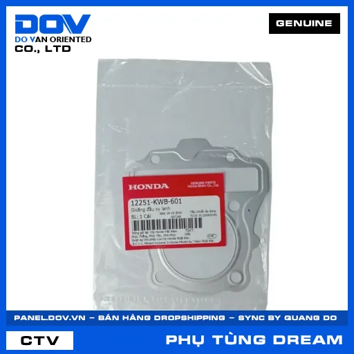 GIOĂNG ĐẦU XY LANH DREAM 110 — 12251KWB601
