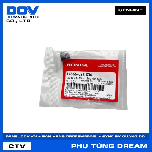 Cao su đầu thanh căng xích cam (sên) DREAM 110 — 14566086030
