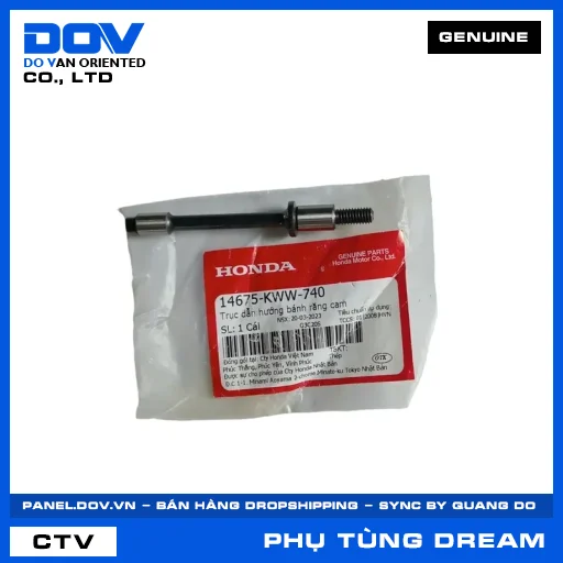 TRỤC DẪN HƯỚNG BÁNH RĂNG CAM DREAM 110 — 14675KWW740