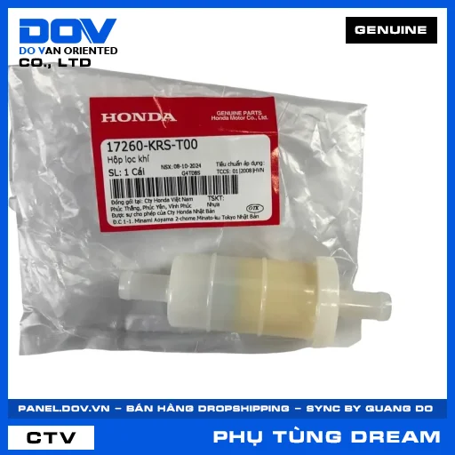 HỘP LỌC KHÍ (lọc gió) DREAM 110 — 17260KRST00