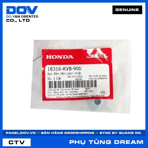 BẠC ĐỆM TẤM CÁCH NHIỆT DREAM 110 — 18316KVB900