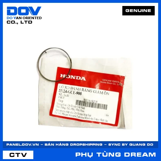 LÒ XO BÁNH RĂNG GIẢM ỒN DREAM 110 — 23124GCE900