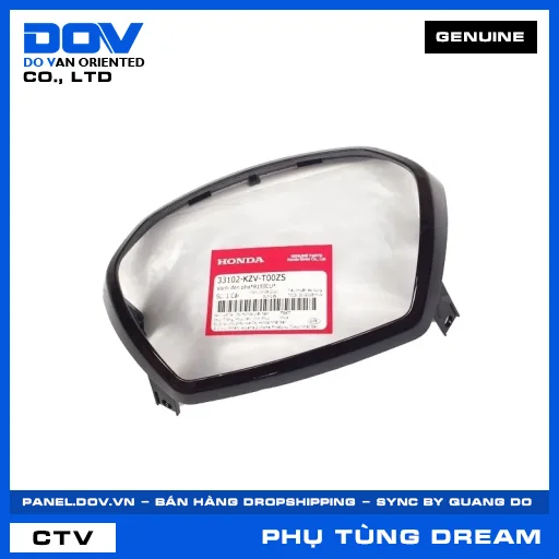 VÀNH ĐÈN PHA*R150CU* (niềng) DREAM 110 — 33102KZVT00ZS