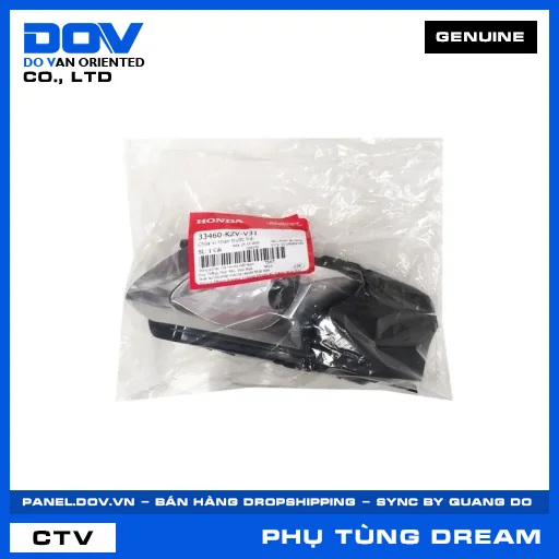 CHÓA XI NHAN TRƯỚC TRÁI (đèn báo rẽ) DREAM 110 — 33460KZVV31