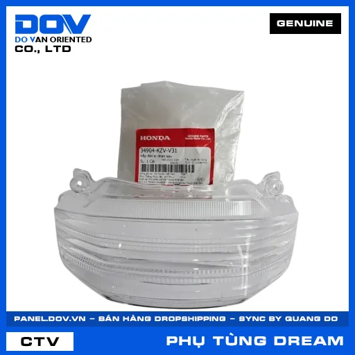 NẮP ĐÈN XI NHAN SAU (đèn báo rẽ) DREAM 110 — 34904KZVV31