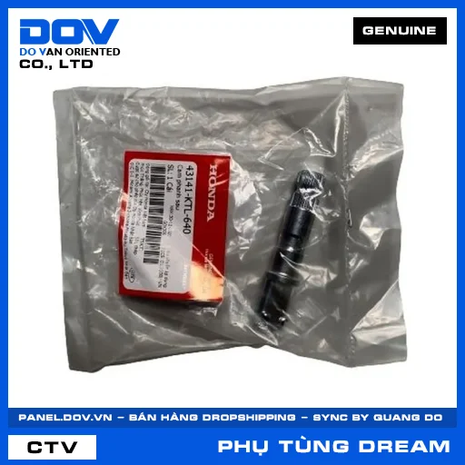 CAM PHANH SAU (thắng) DREAM 110 — 43141KTL640