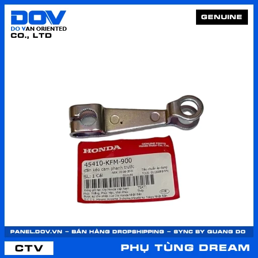 CẦN KÉO CAM PHANH TRƯỚC (thắng) DREAM 110 — 45410KFM900