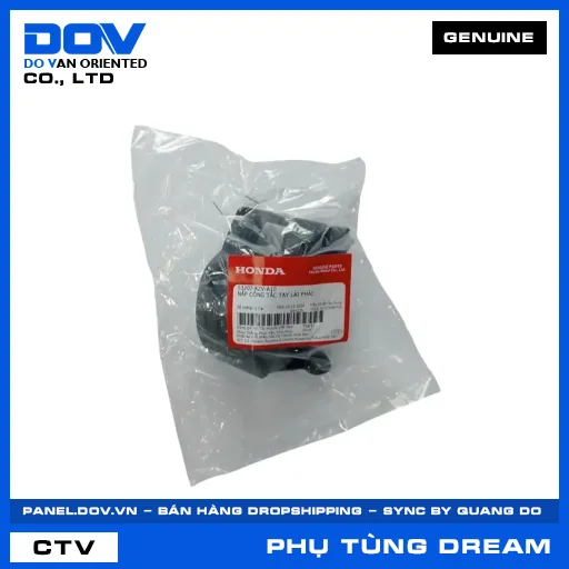 NẮP CÔNG TẮC TAY LÁI PHẢI DREAM 110 — 53207KZVA10