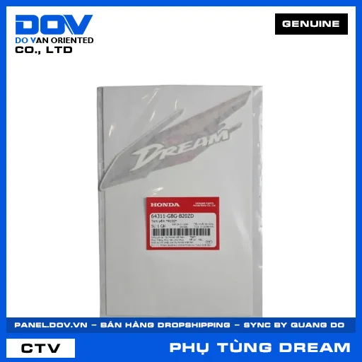 TEM YẾM *R150* DREAM — 64311GBGB20ZD