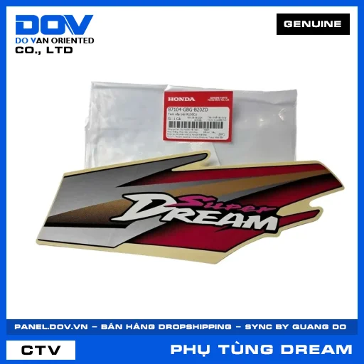 TEM CỐP TRÁI R150CU DREAM — 87104GBGB20ZD