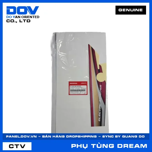 TEM CHẮN BÙN SAU TRÁI *R150CU* (dè) DREAM — 87108GBGB20ZD