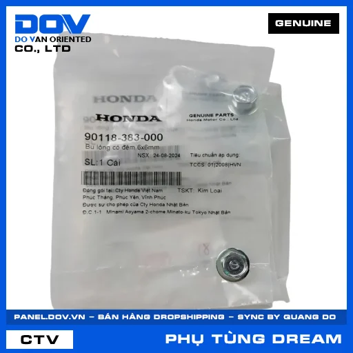 BU LÔNG CÓ ĐỆM 6X6MM DREAM 110 — 90118383000