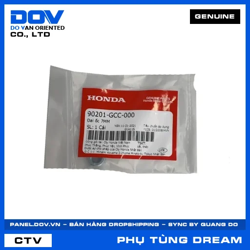 ĐAI ỐC 7MM DREAM 110 — 90201GCC000