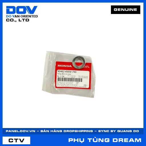 VÒNG ĐỆM 14.1MM DREAM 110 — 90462KWW740