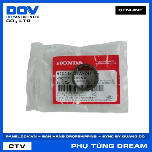 VÒNG BI ĐŨA 21X27X18 DREAM 110 — 91011KWW741