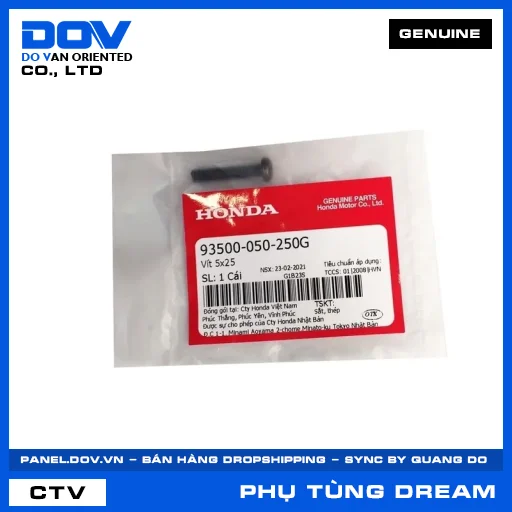 VÍT 5X25 DREAM 110 — 93500050250G