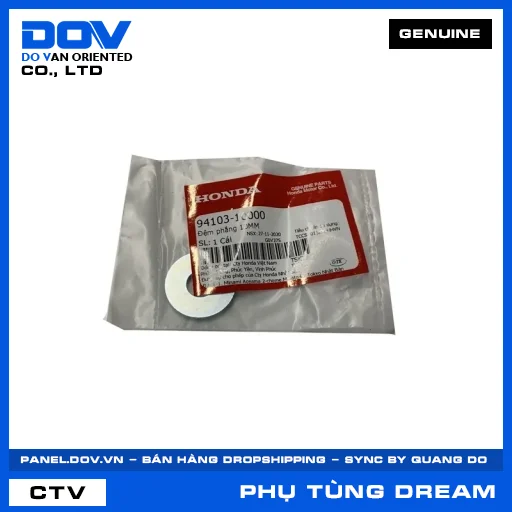 ĐỆM PHẲNG 10MM DREAM 110 — 9410310000