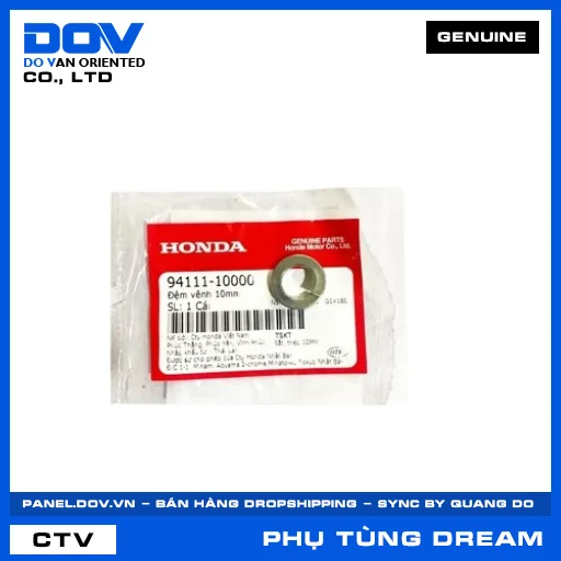 ĐỆM VÊNH 10MM DREAM 110 — 9411110000