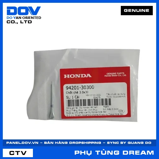CHỐT CHẺ 3.0X30 DREAM 110 — 9420130300