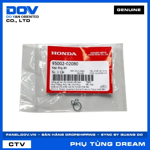 KẸP ỐNG B8 DREAM 110 — 9500202080