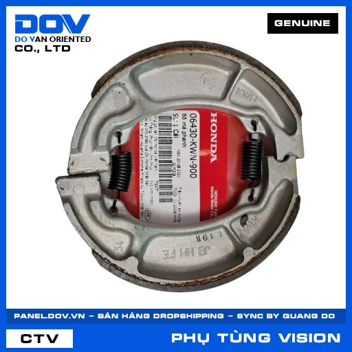 BỘ MÁ PHANH (bố thắng) VISION 110 — 06430KWN900