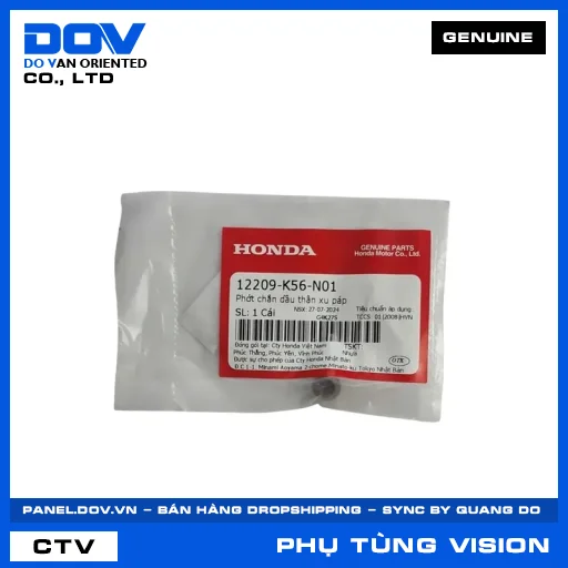 PHỚT CHẮN DẦU THÂN XU PÁP VISION 110 — 12209K56N01