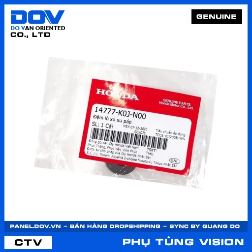 ĐỆM LÒ XO XU PÁP VISION 110 — 14777K0JN00