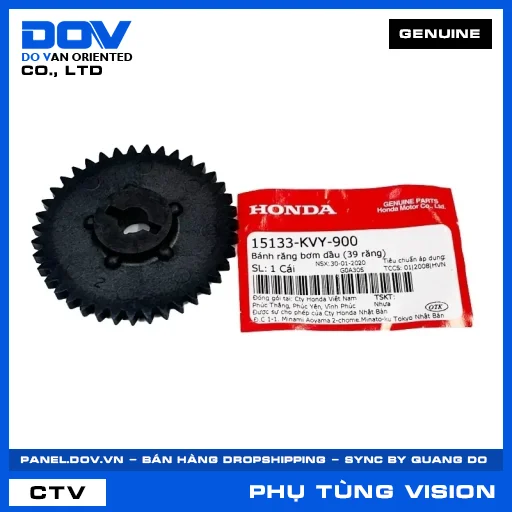 BÁNH RĂNG BƠM DẦU (39 RĂNG) VISION 110 — 15133KVY900