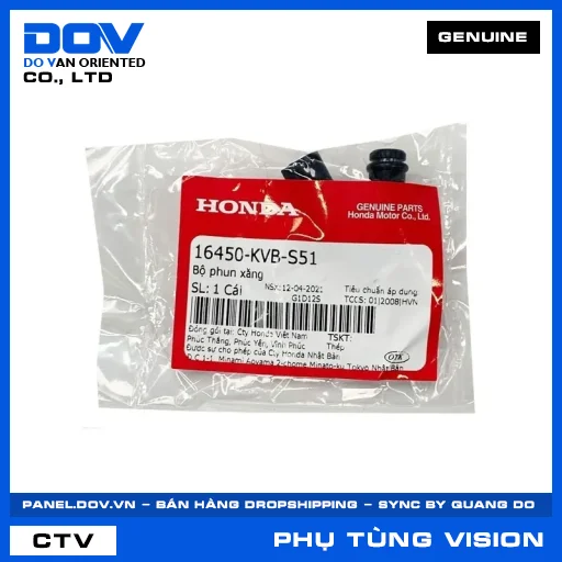 BỘ PHUN NHIÊN LIỆU VISION 110 — 16450KVBS51