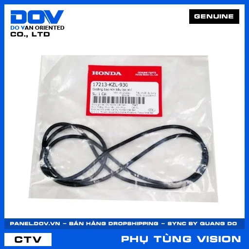 GIOĂNG BAO KÍN BẦU LỌC KHÍ (lọc gió) VISION 110 — 17213KZL930