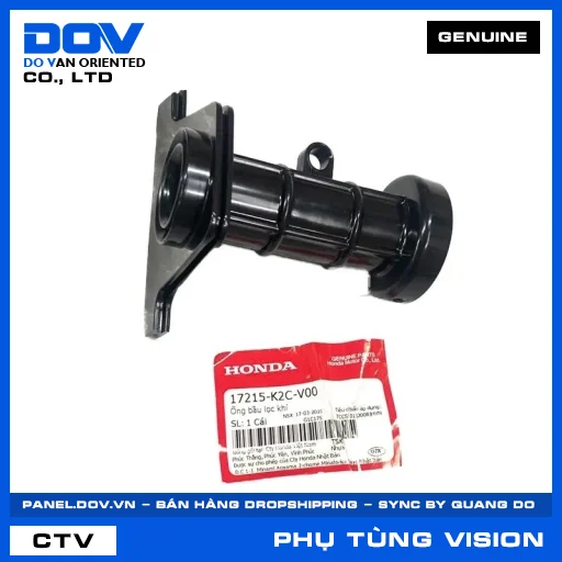 ỐNG BẦU LỌC KHÍ (lọc gió) VISION 110 — 17215K2CV00