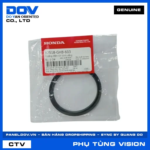 GIOĂNG ĐỆM KÍN BÌNH XĂNG VISION 110 — 17518GHB603