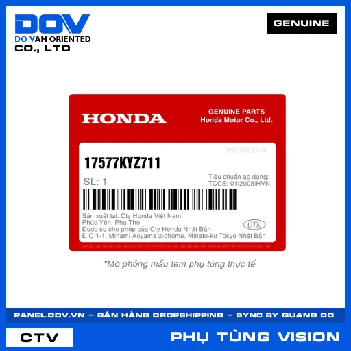 Kẹp kiểm tra VISION 110 — 17577KYZ711