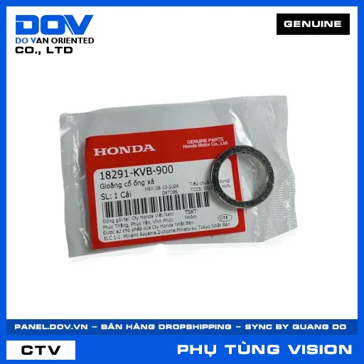 GIOĂNG CỔ ỐNG XẢ (pô) VISION 110 — 18291KVB900