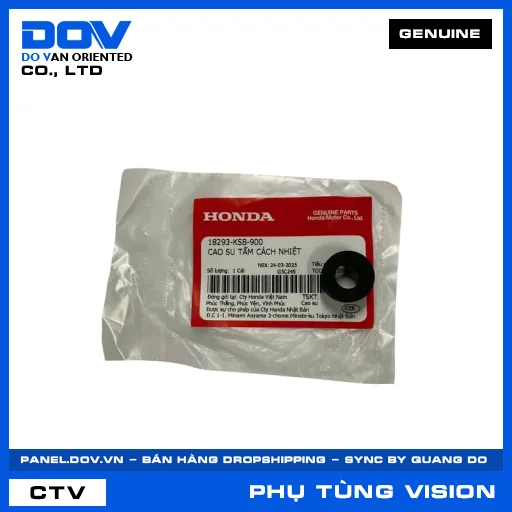 CAO SU TẤM CÁCH NHIỆT VISION 110 — 18293KSB900