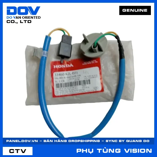 DÂY ĐÈN XI NHAN TRƯỚC TRÁI (đèn báo rẽ) VISION 110 — 33460KZLE01