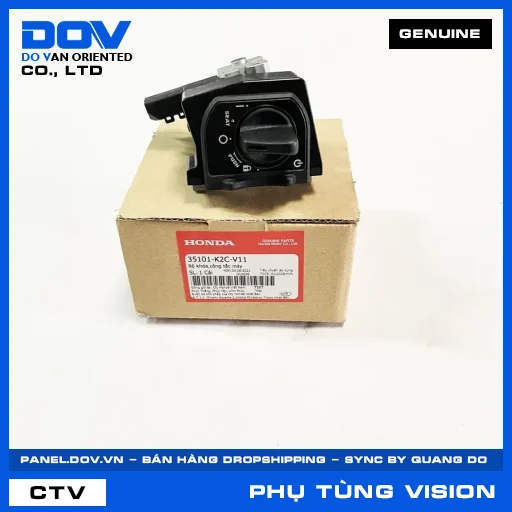 BỘ KHÓA CÔNG TẮC MÁY VISION 110 — 35101K2CV11