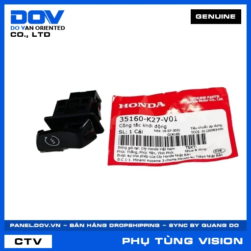 CÔNG TẮC KHỞI ĐỘNG VISION 110 — 35160K27V01