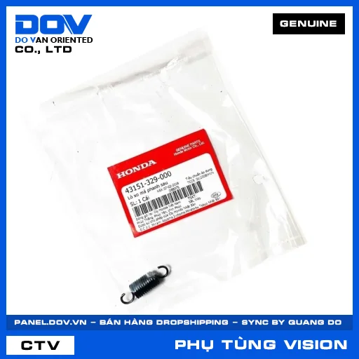 LÒ XO MÁ PHANH SAU (bố thắng) VISION 110 — 43151329000