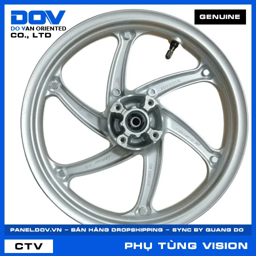 CỤM VÀNH & MOAY Ơ TRƯỚC *NH146M* (niềng) VISION 110 — 44650K44V00ZA
